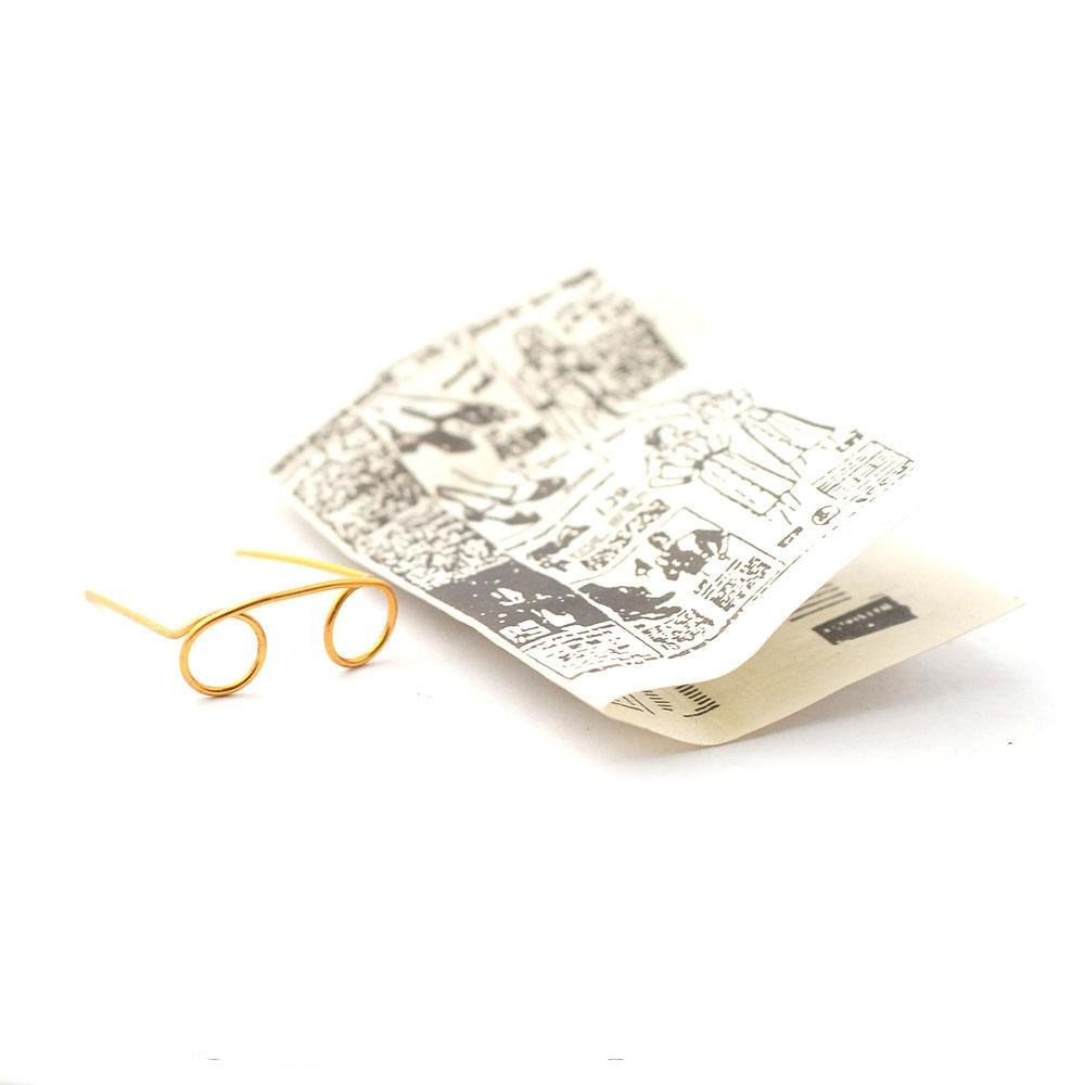 Newspaper &amp; Spectacle Set | Fairy Garden Miniatures - Australia | Earth Fairy