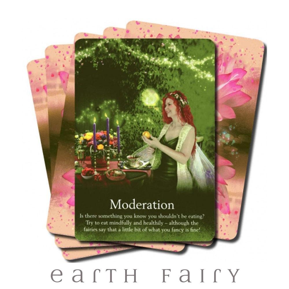 Oracle of the Fairies - Moderation Card | Fairy Oracle, Tarot &amp; Affirmation Cards - Australia | Earth Fairy