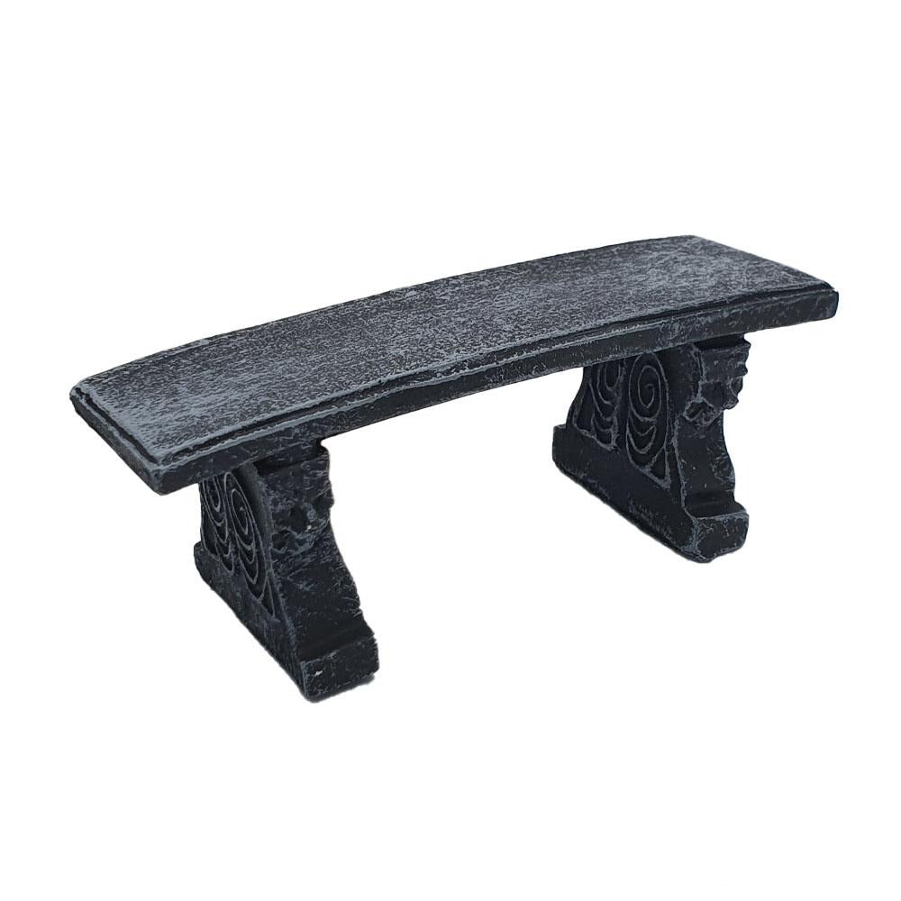 Stone Garden Seat | Fairy Garden &amp; Doll House Miniatures - Australia | Earth Fairy