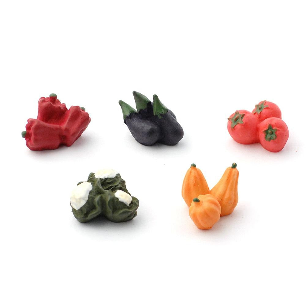 Pack of 5 Vegetables, from The Miniature Fairy Garden Accessory Collection by Earth Fairy