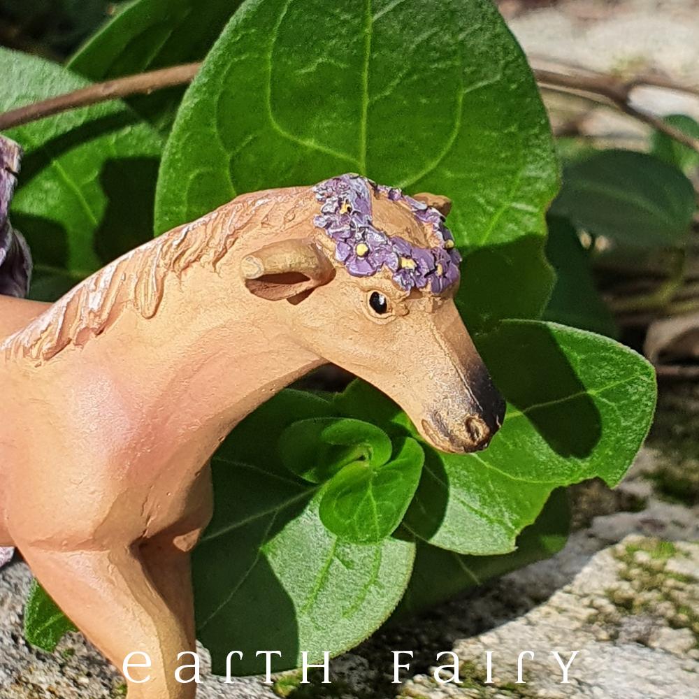 Patti the Pony, from The Wild Ones Animal Figurine Collection by Earth Fairy