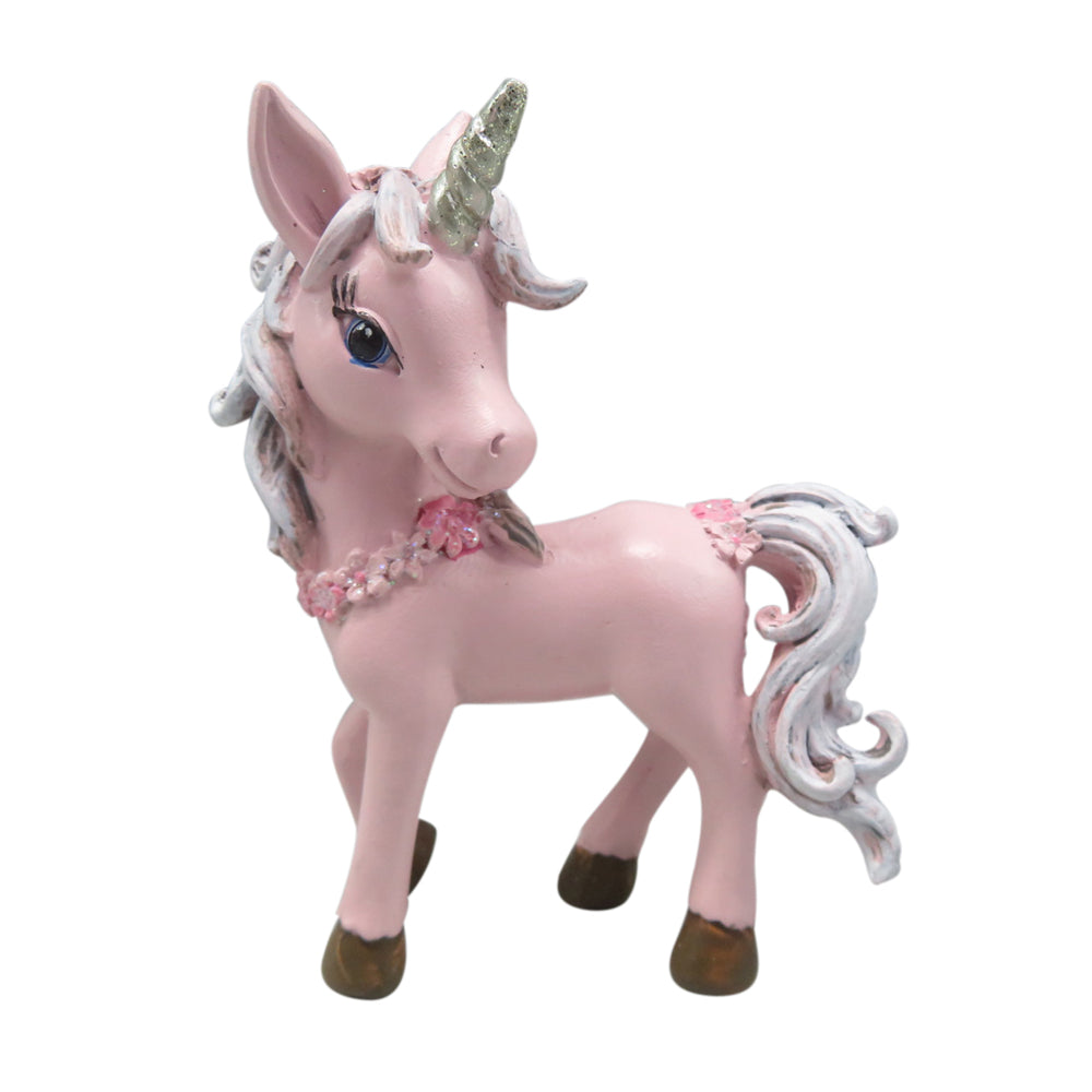 Pink Unicorn - Standing Unicorns Earth Fairy 