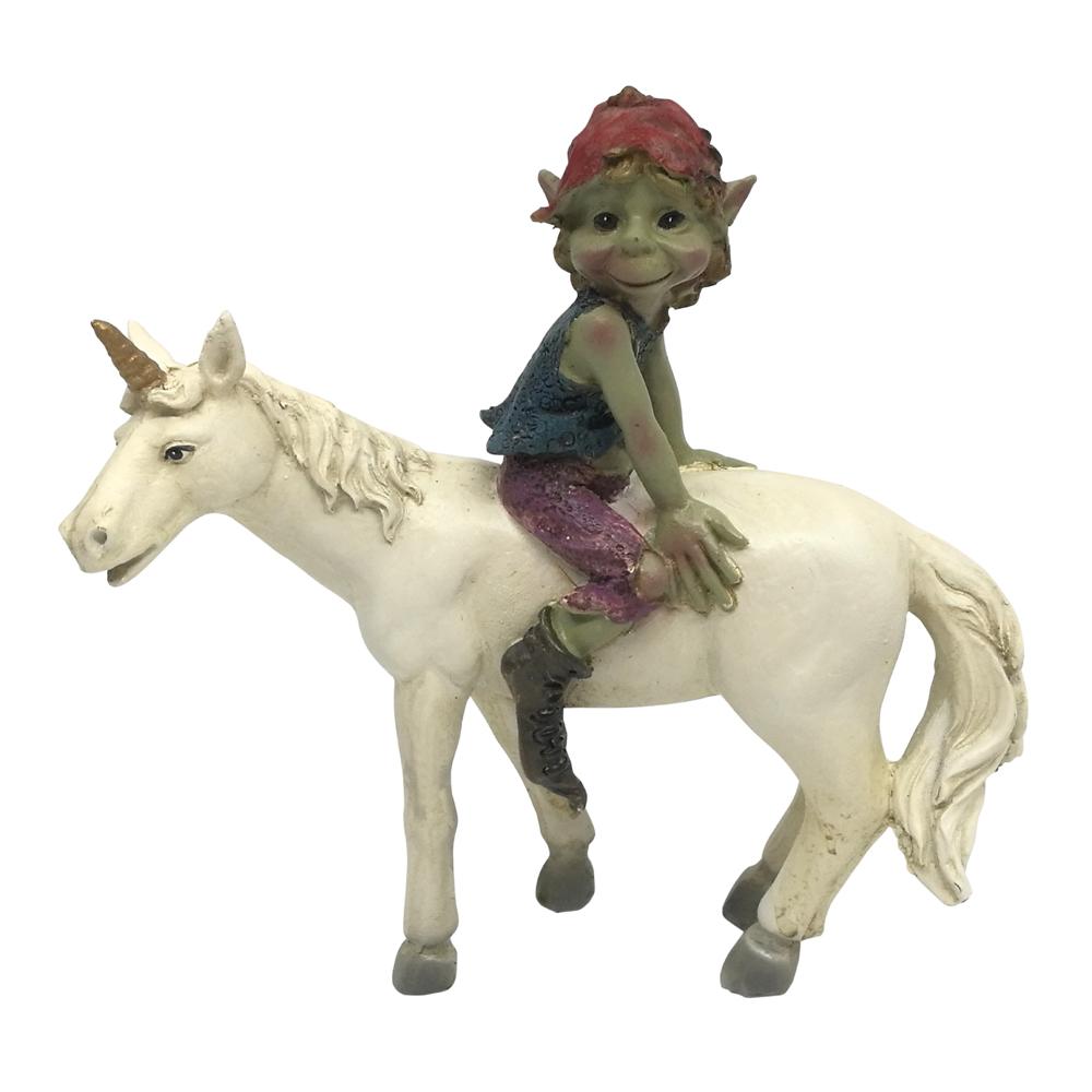 Pixie with Unicorn | Fairy Garden Pixies - Australia | Earth Fairy