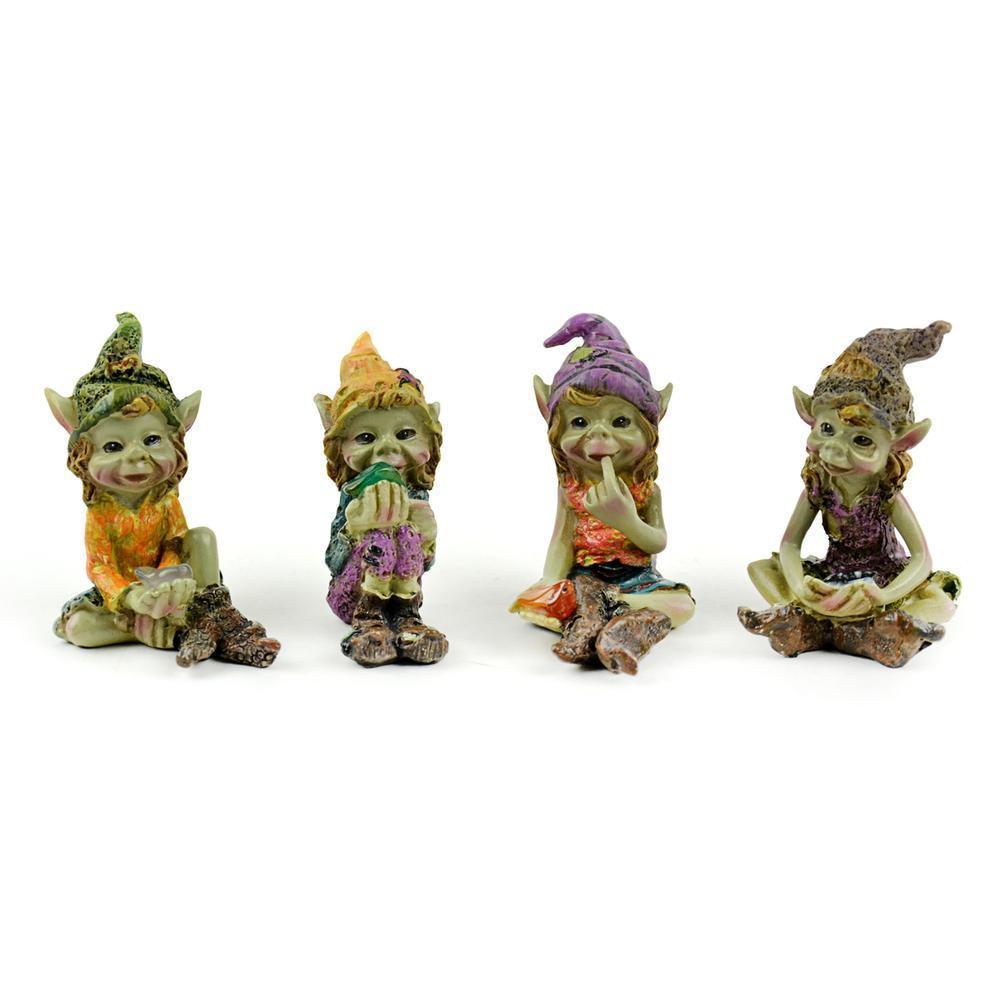 Pixies with Gems | Fairy Garden Figurines - Australia | Earth Fairy