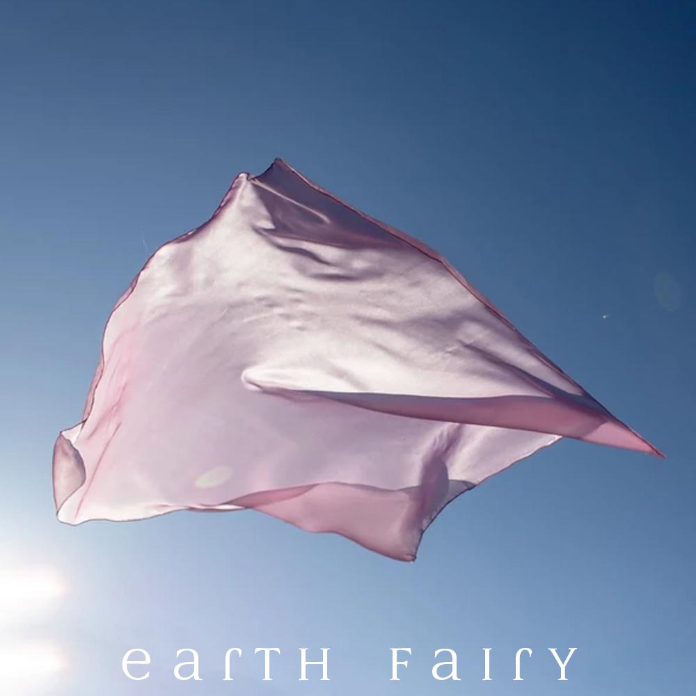 Playsilk, 90cm Square in Pink, from The Earth Fairy Silk Collection