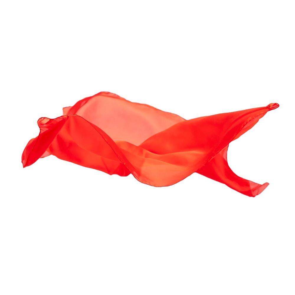 Playsilk - 90cm Square - Red, from The Earth Fairy Silk Collection