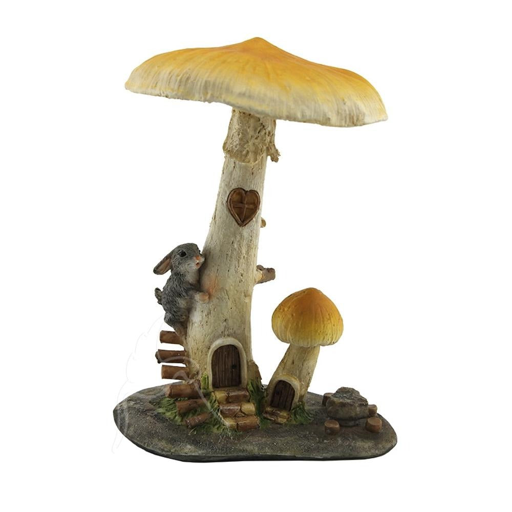 Rabbit Under a Mushroom | Fairy Gardens &amp; Miniatures - Australia | Earth Fairy