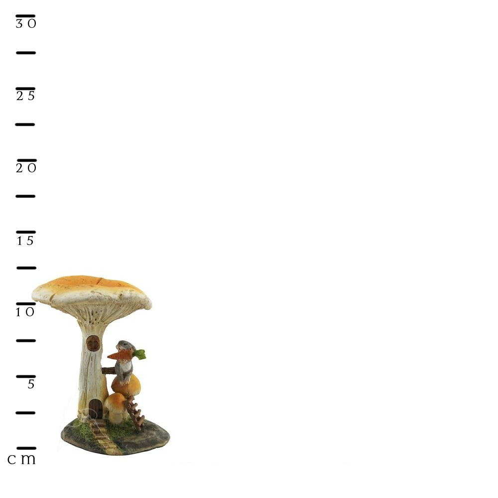 Rabbit Under a Mushroom | Fairy Gardens & Miniatures - Australia | Earth Fairy