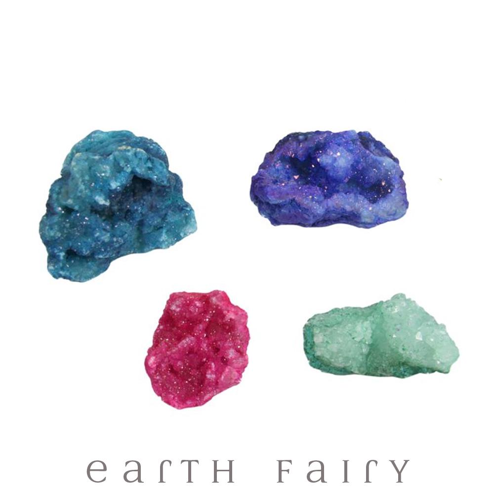 Rainbow Geodes from The Crystal Collection by Earth Fairy