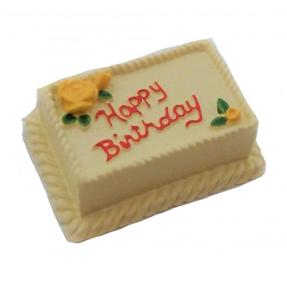 Rectangular Birthday Cake | Fairy Garden Accessories - Australia | Earth Fairy