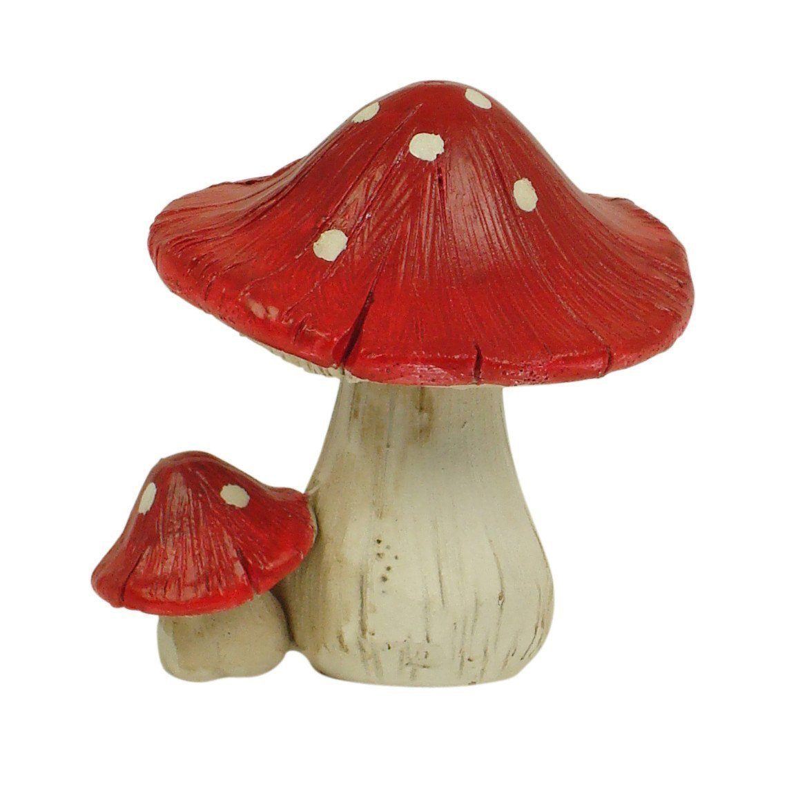 Fairy Gardens Red Mushroom - 5cm Cluster of Two Earth Fairy