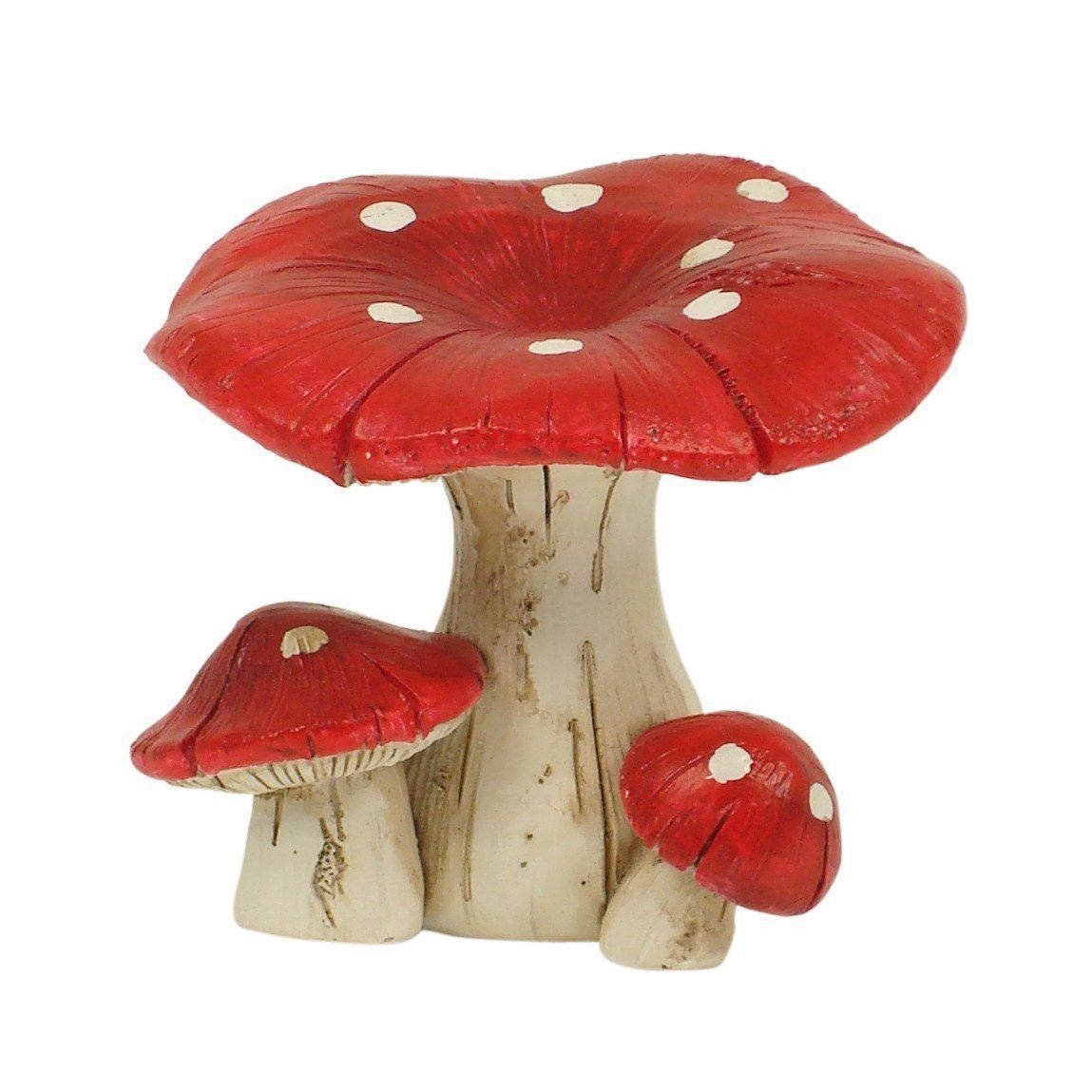 Fairy Gardens Red Mushroom - 5cm Cluster of Three Earth Fairy