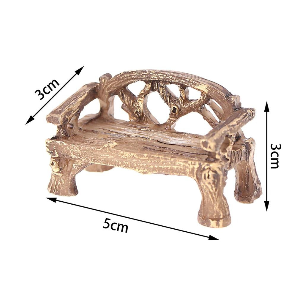 Rustic Vine Bench - Mini, from The Miniature Fairy Garden Furniture Collection by Earth Fairy