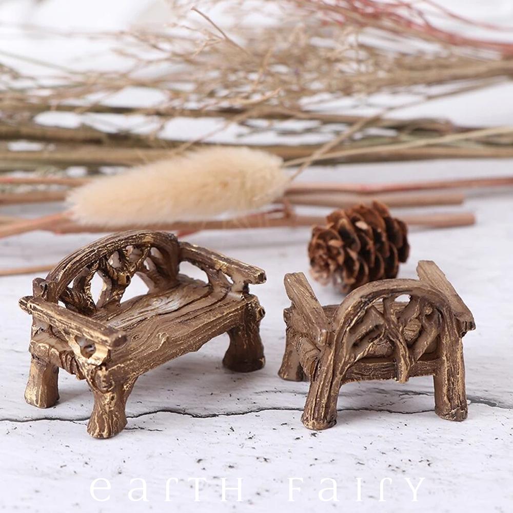 Rustic Vine Chair, from The Miniature Fairy Garden Furniture Collection by Earth Fairy