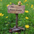 'Shh.. Fairies Sleeping' Sign  - Fairy Gardens - Earth Fairy