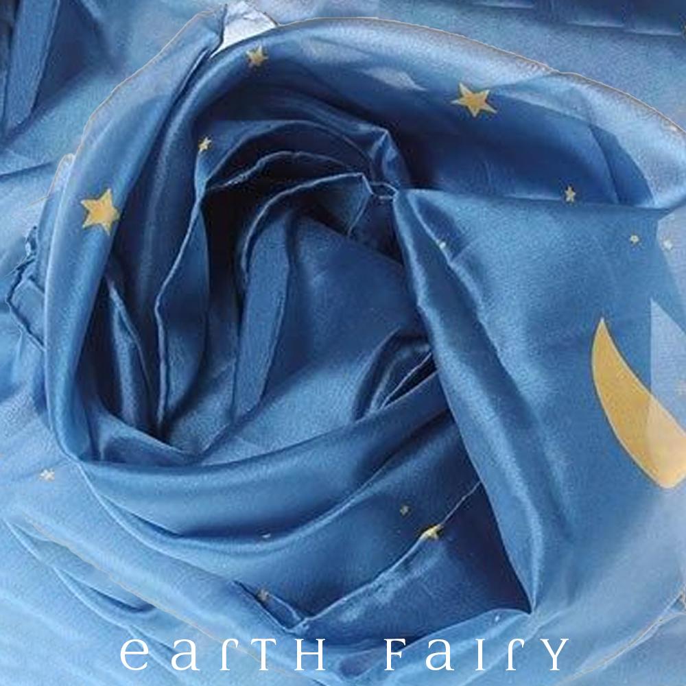 Silk Cape - Stars, from The Earth Fairy Silk Collection