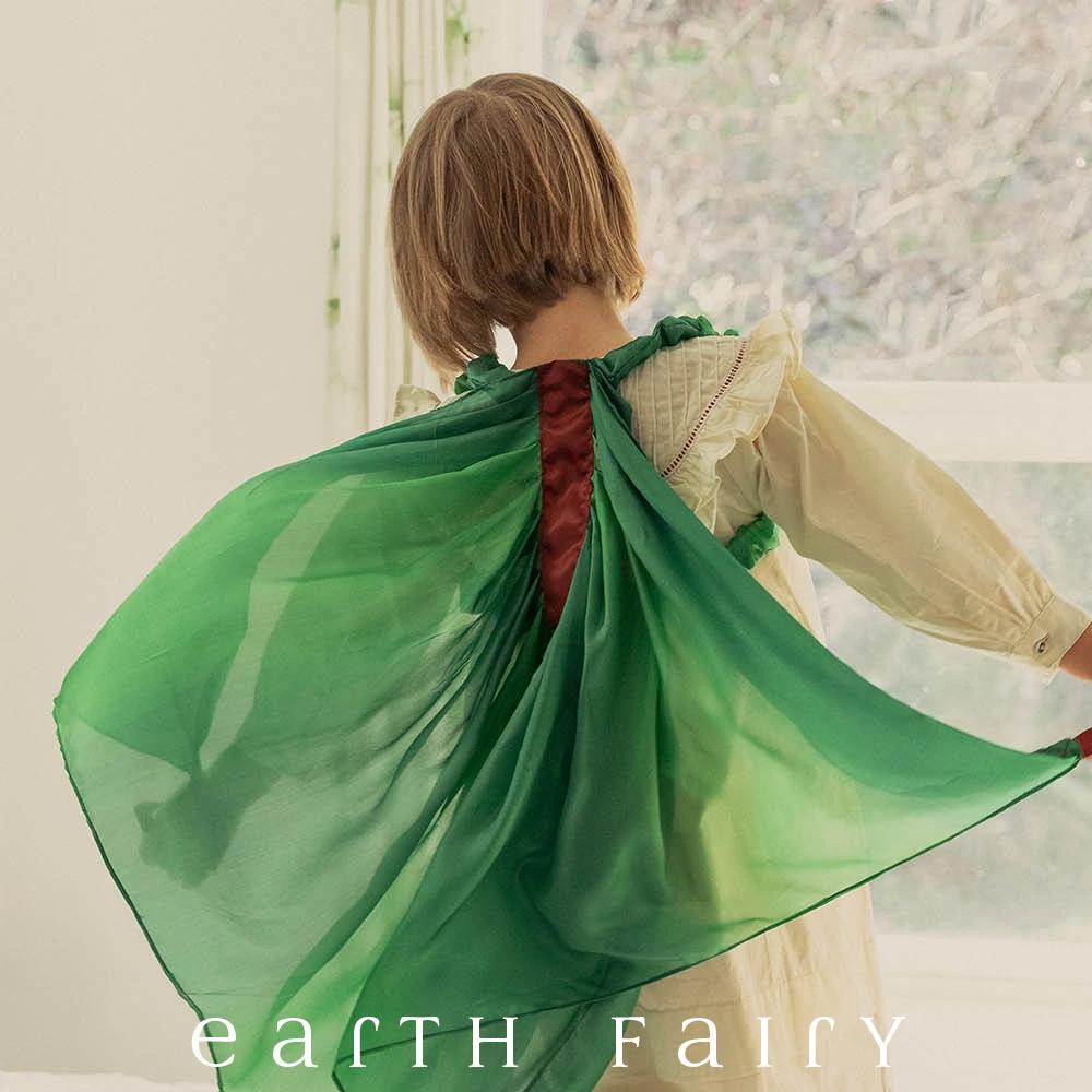 Silk Fairy Wings - Green Forest Fairy Costumes, Wings &amp; Wands Earth Fairy 