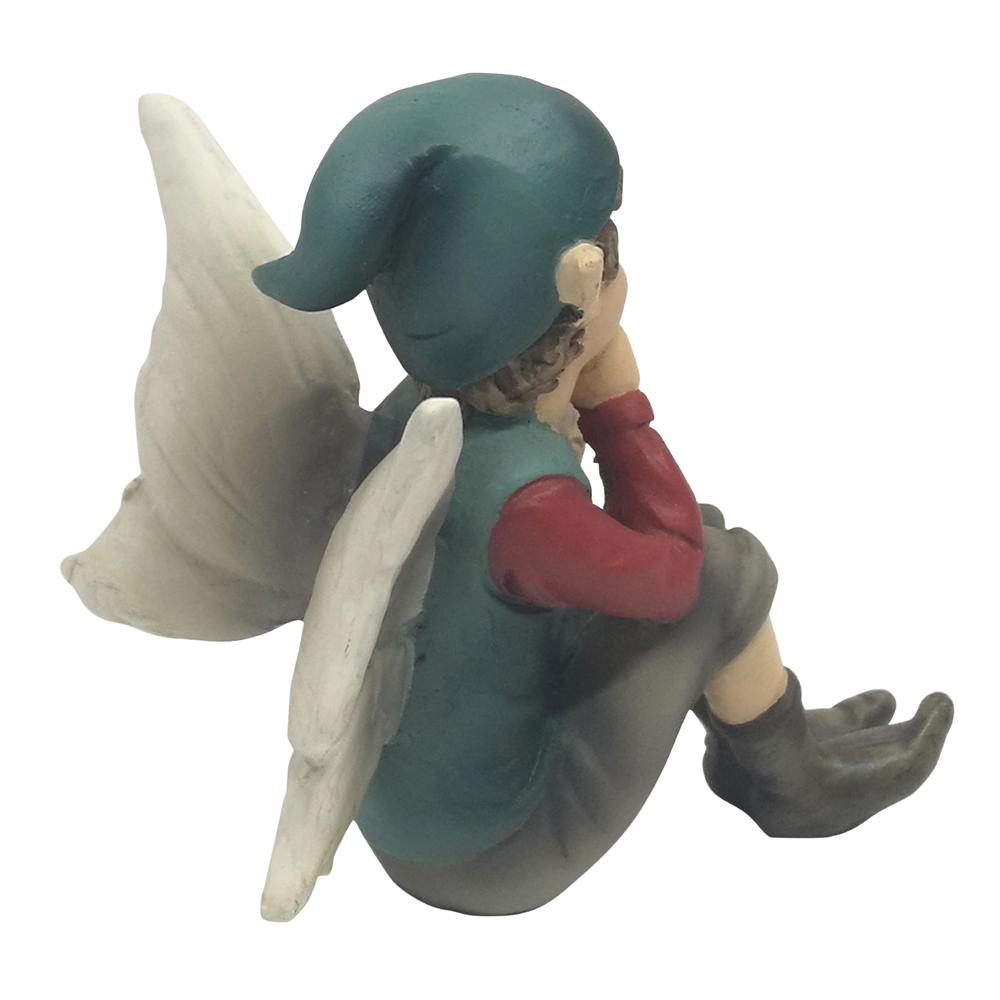 Sitting Garden Elves | Fairy Garden Elves - Australia | Earth Fairy