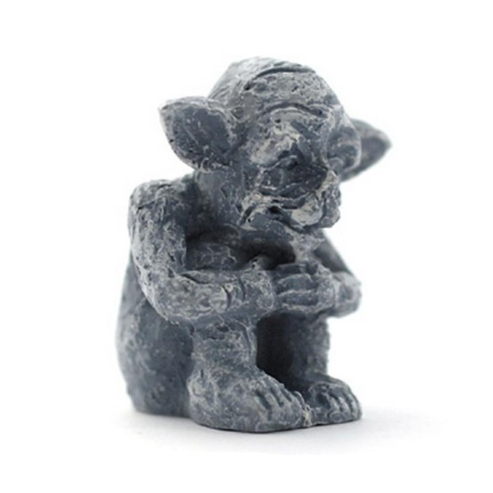 Sitting Goblin | Fairy Garden Accessories & Miniatures | Earth Fairy