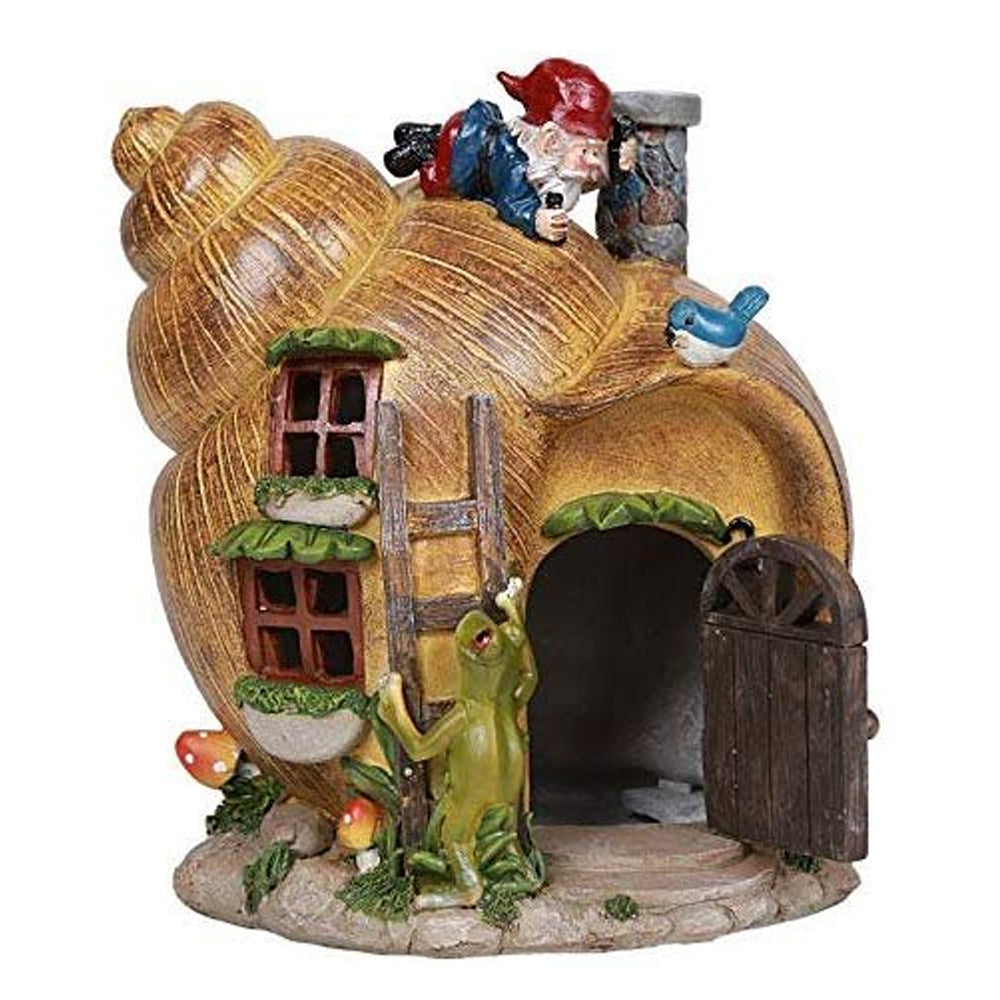 Snail Shell Gnome House Fairy Houses Earth Fairy 