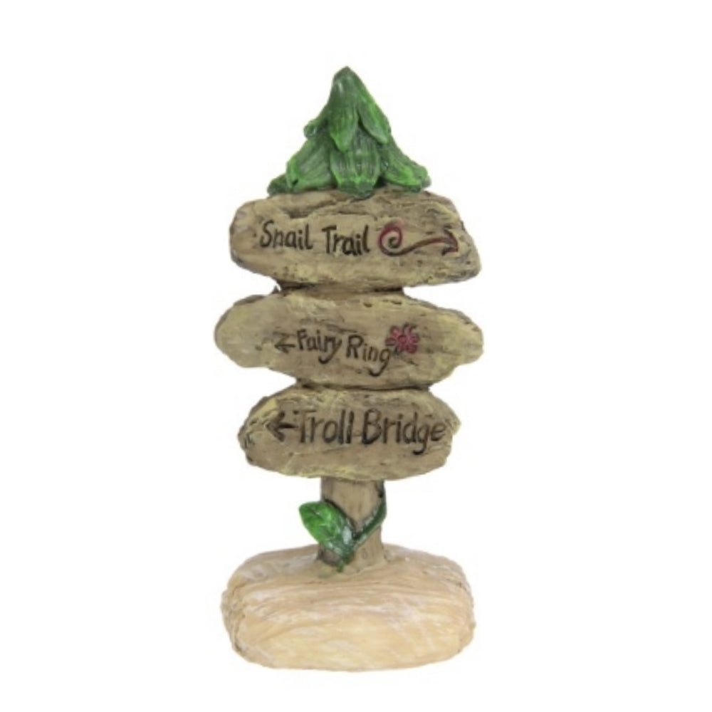 Snail Trail, Fairy Ring, Troll Bridge Sign Earth Fairy 