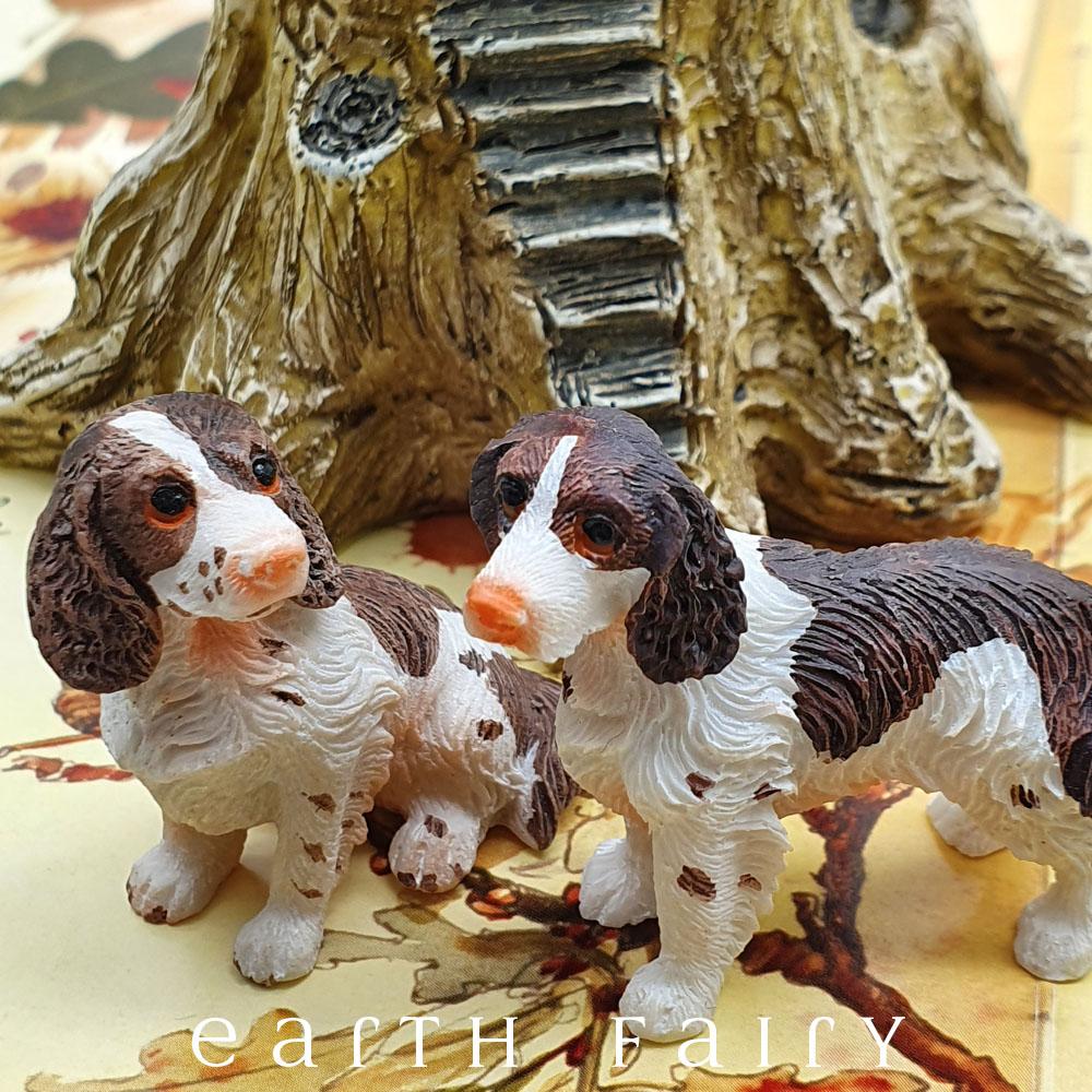 Springer Spaniel - Set of 2 | Fairy Pets &amp; Animals - Australia | Earth Fairy