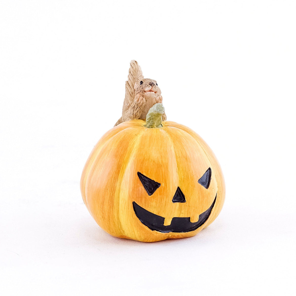 Squirrel on Jack o&#39; Lantern | Fairy Garden Animals - Australia | Earth Fairy