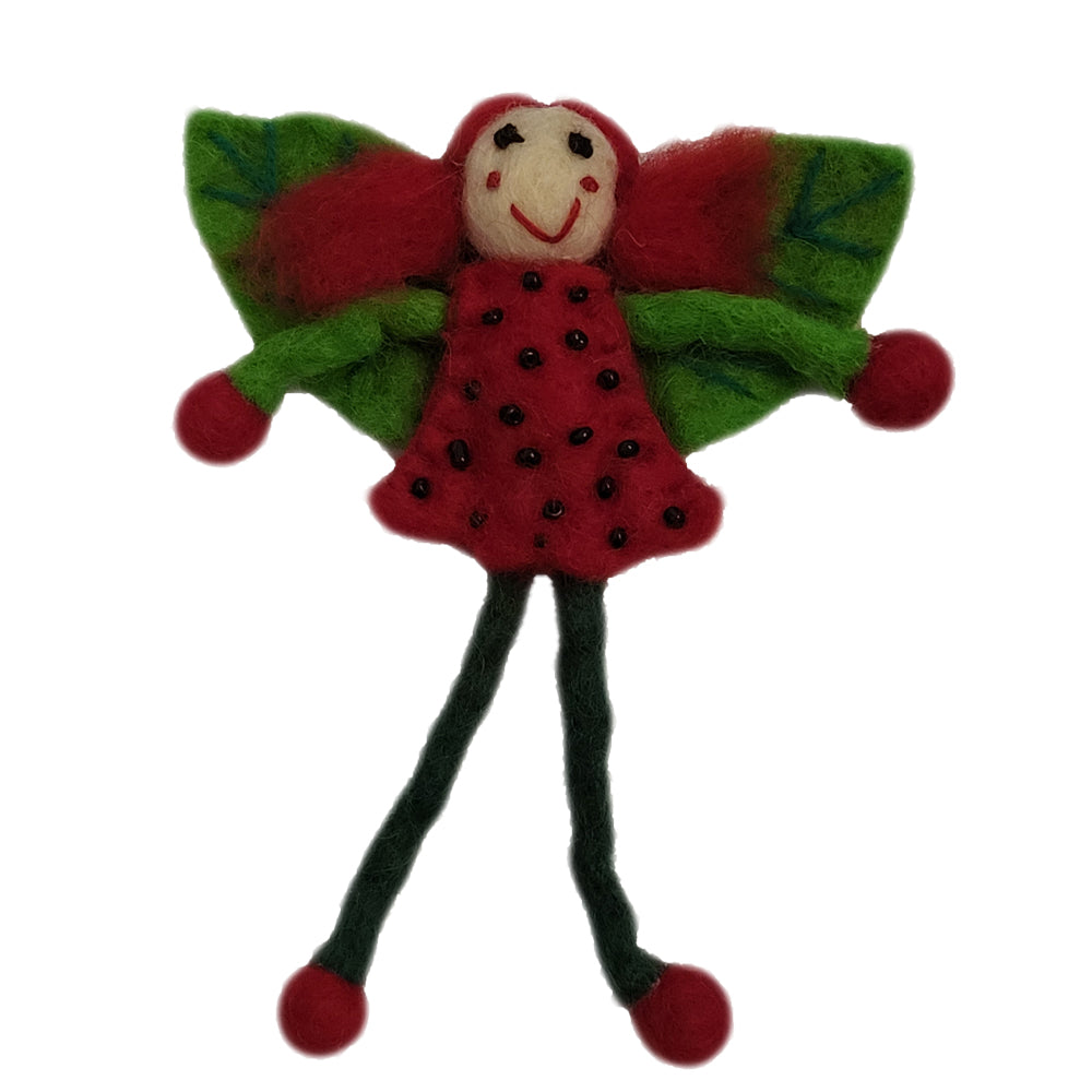 Felt Strawberry Faery