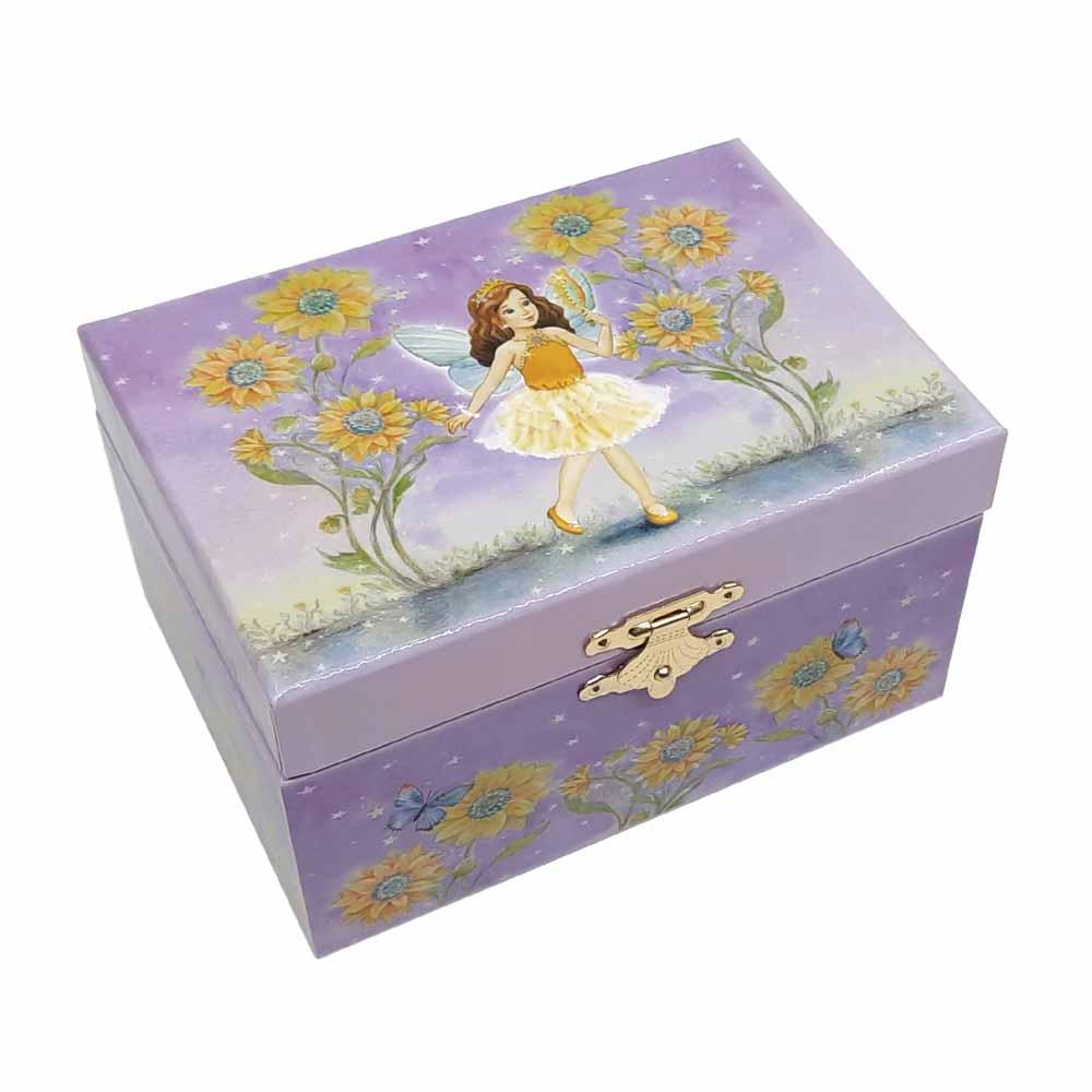 Sunflower Fairy Jewellery Box