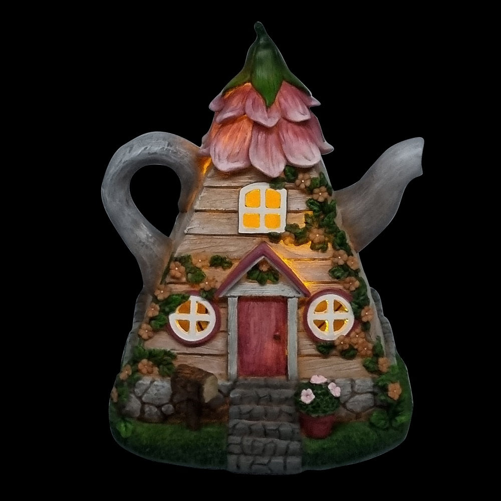 Teapot Hideaway - Miniature Fairy Garden House