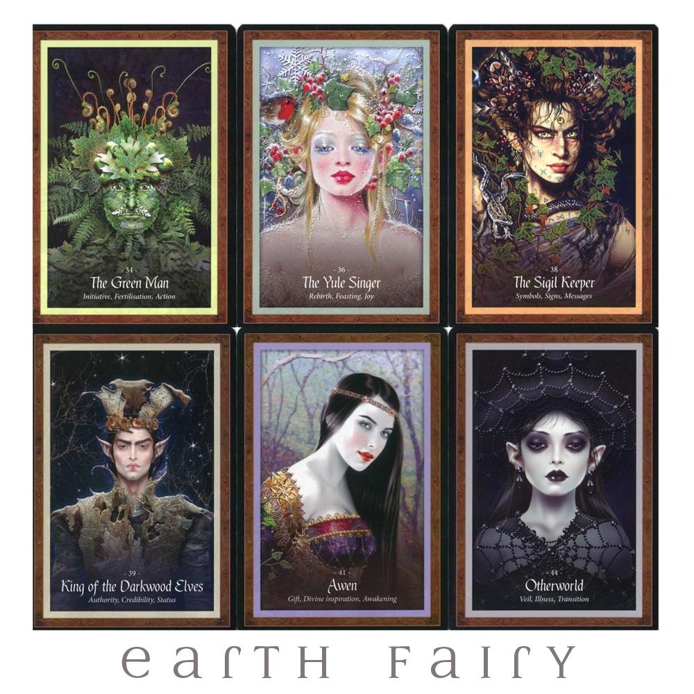 The Faery Forest - An Oracle of the Wild Green World from The Beautiful Book Collection by Earth Fairy