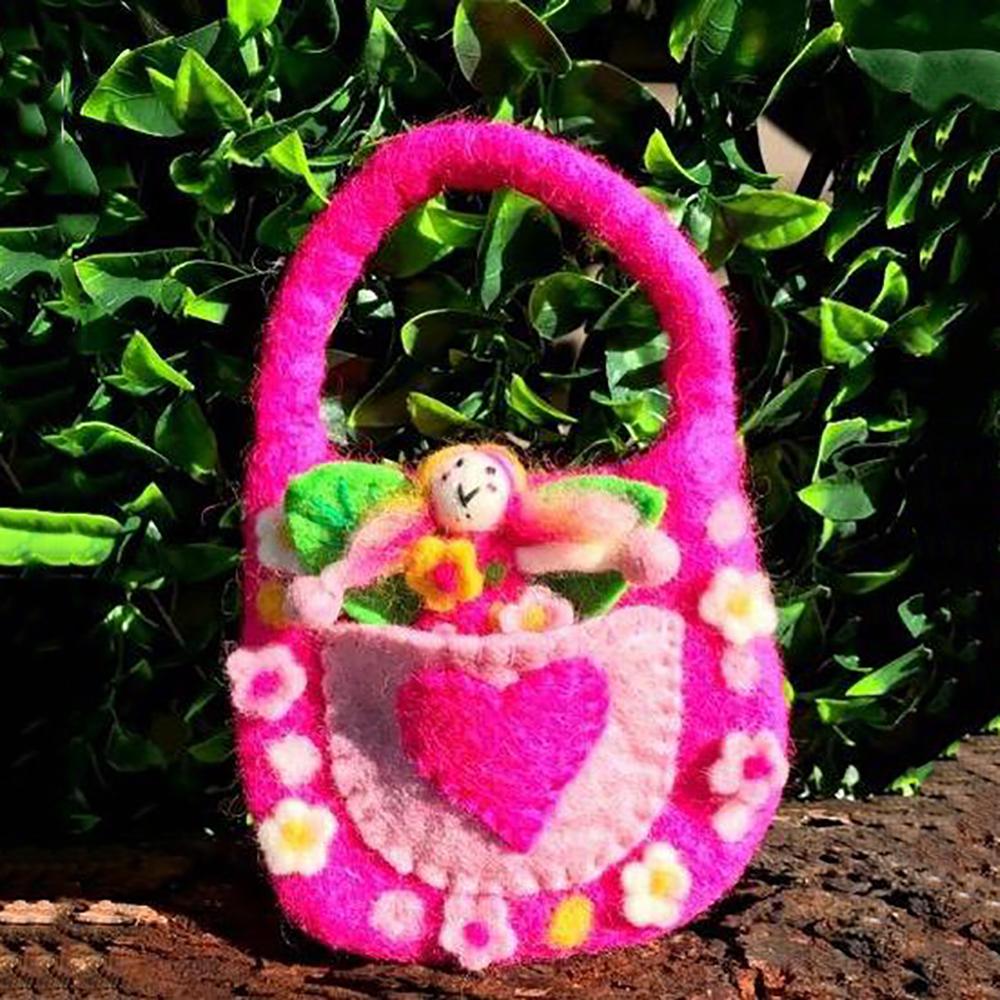 The Wonder Faery Magical Bag - Pink - Small | Fairy Play - Australia | Earth Fairy
