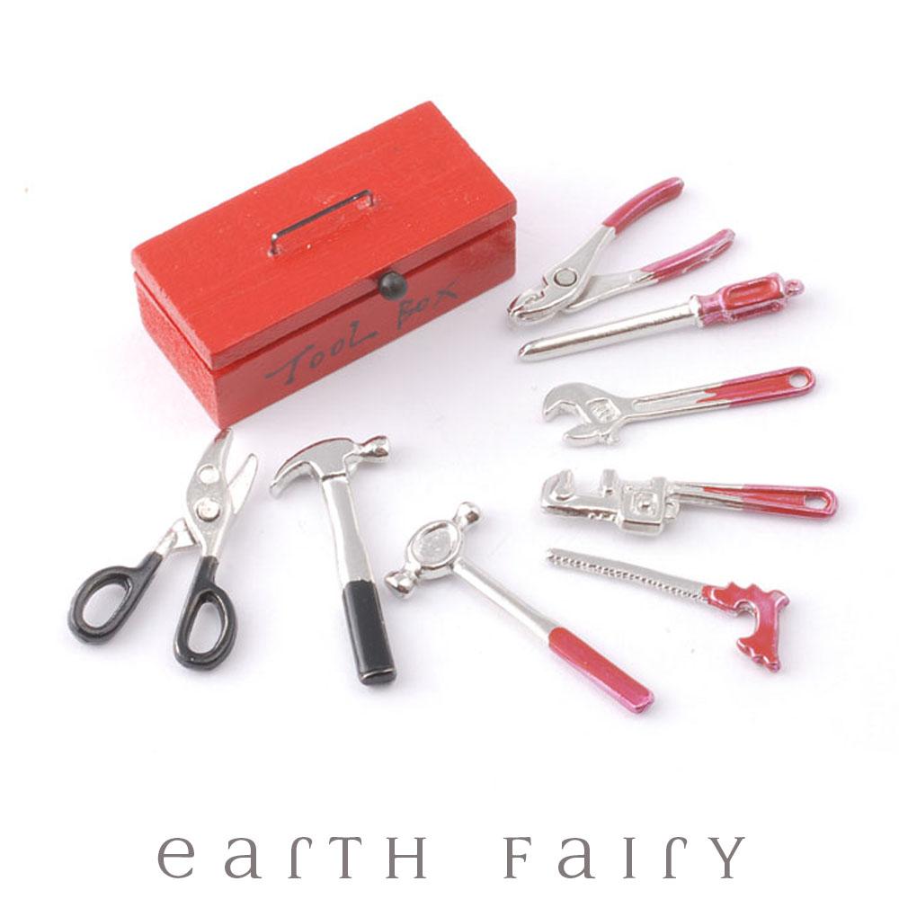 Tool Box | Fairy Garden Miniatures &amp; Collectibles - Australia | Earth Fairy