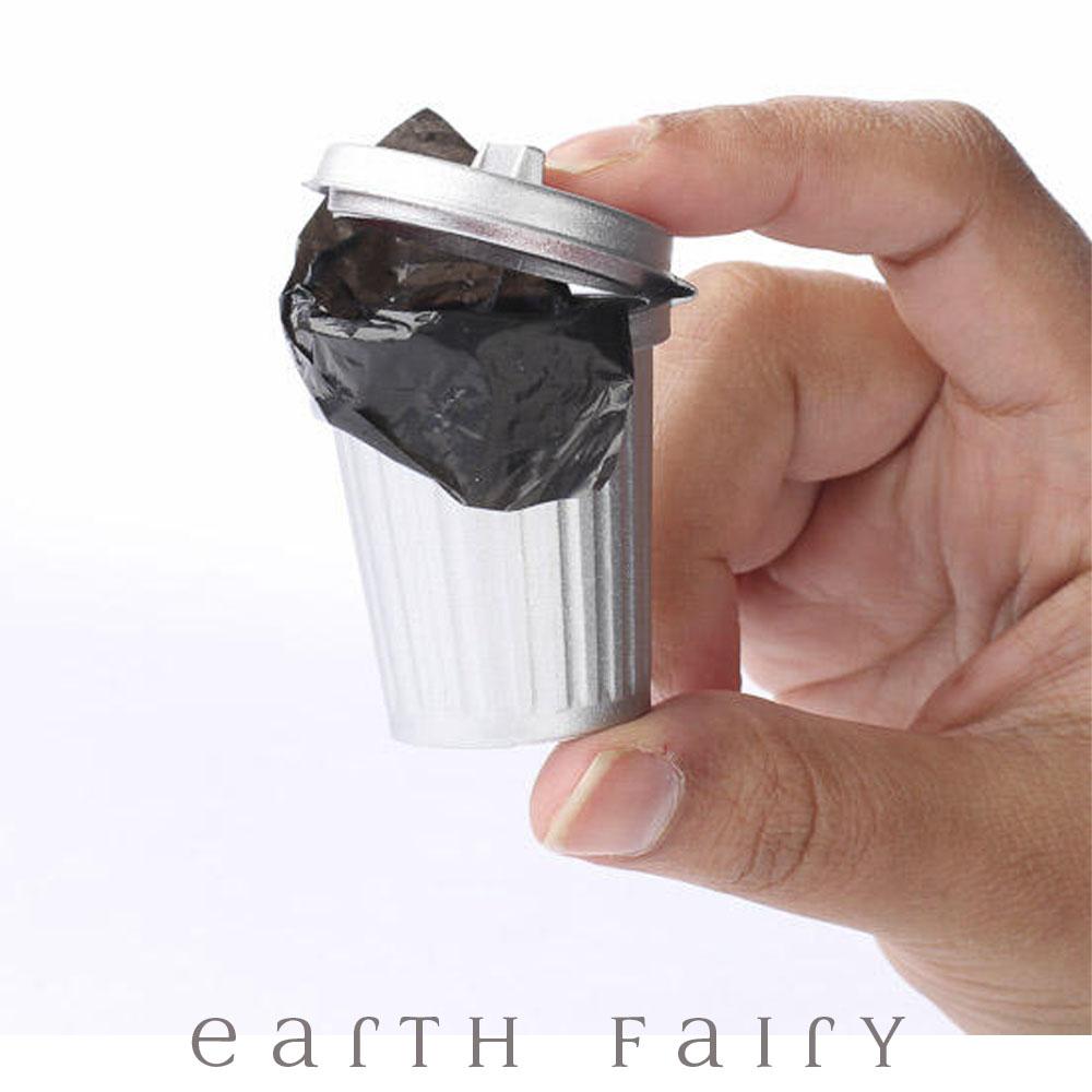 Trash Can with Trash | Miniatures &amp; Fairy Gardens | Earth Fairy