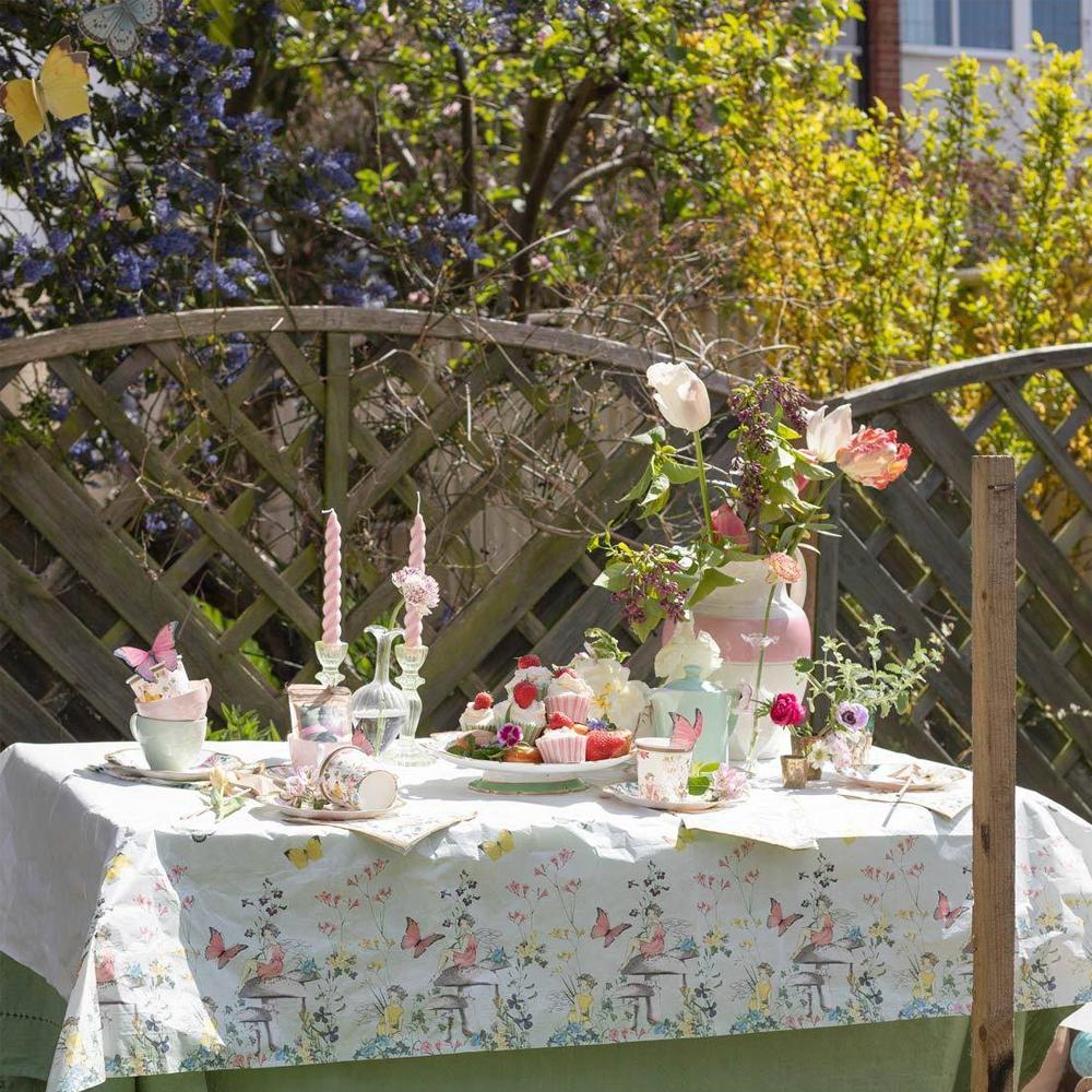 Truly Fairy Paper Table Cover | Fairy Garden Party Decorations - Australia  | Earth Fairy