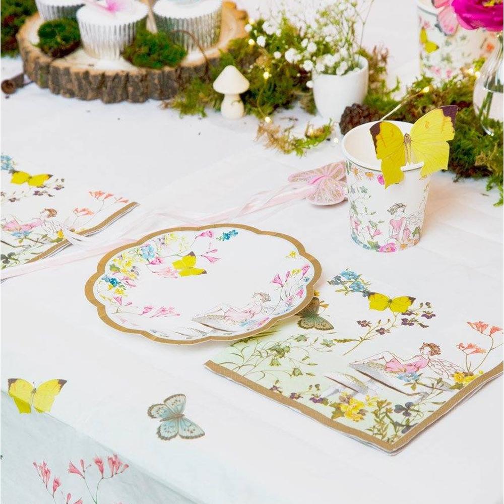 Truly Fairy Paper Table Cover Fairy Party Supplies Earth Fairy 