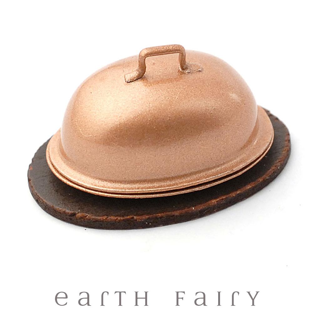 Turkey on a Platter with Canopy | Fairy Garden Miniatures | Earth Fairy 