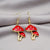 Twin Mushroom Earrings