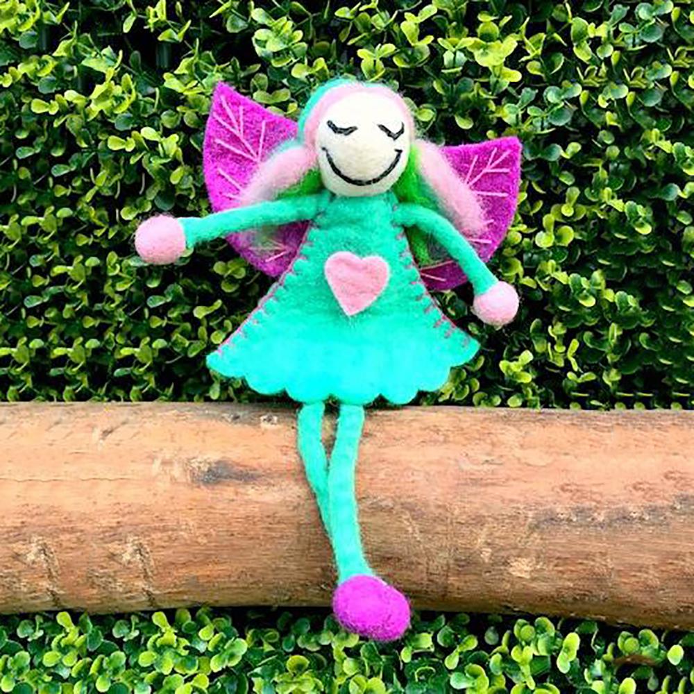 Unicorn Faery - Large | Hand Felted Toys - Australia | Earth Fairy