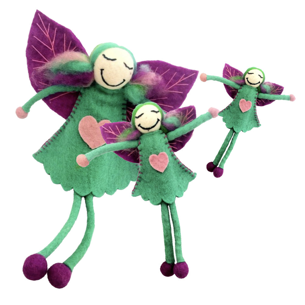 Unicorn Faery Toys &amp; Play Earth Fairy Set of Three (S, L &amp; SL) 