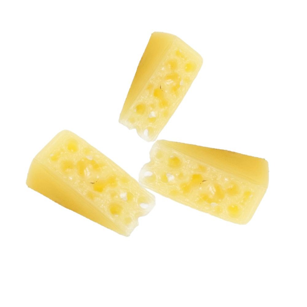 Cheese - 3 wedges, from the Fairy Garden Food Collection by Earth Fairy