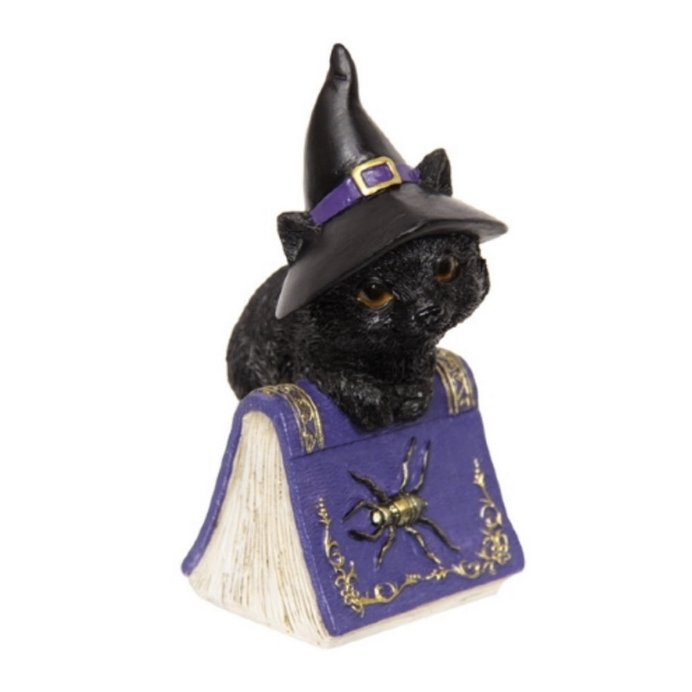 Witchy Cats with Spell Books - Set of 2