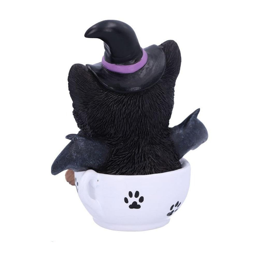 Witchy Kitten in a Teacup Statues &amp; Ornaments Earth Fairy 