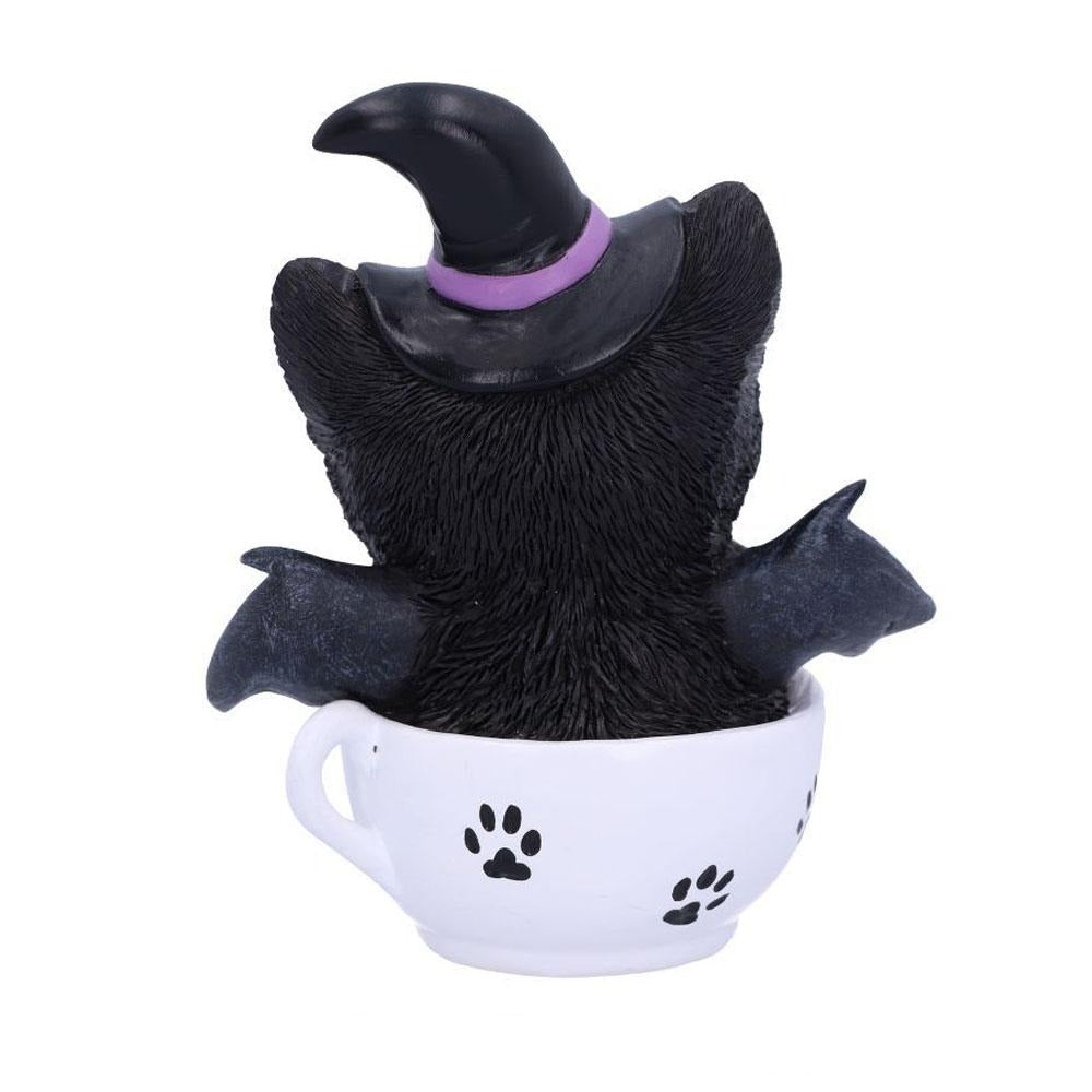 Witchy Kitten in a Teacup Statues &amp; Ornaments Earth Fairy 