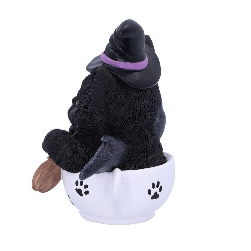 Witchy Kitten in a Teacup Statues &amp; Ornaments Earth Fairy 