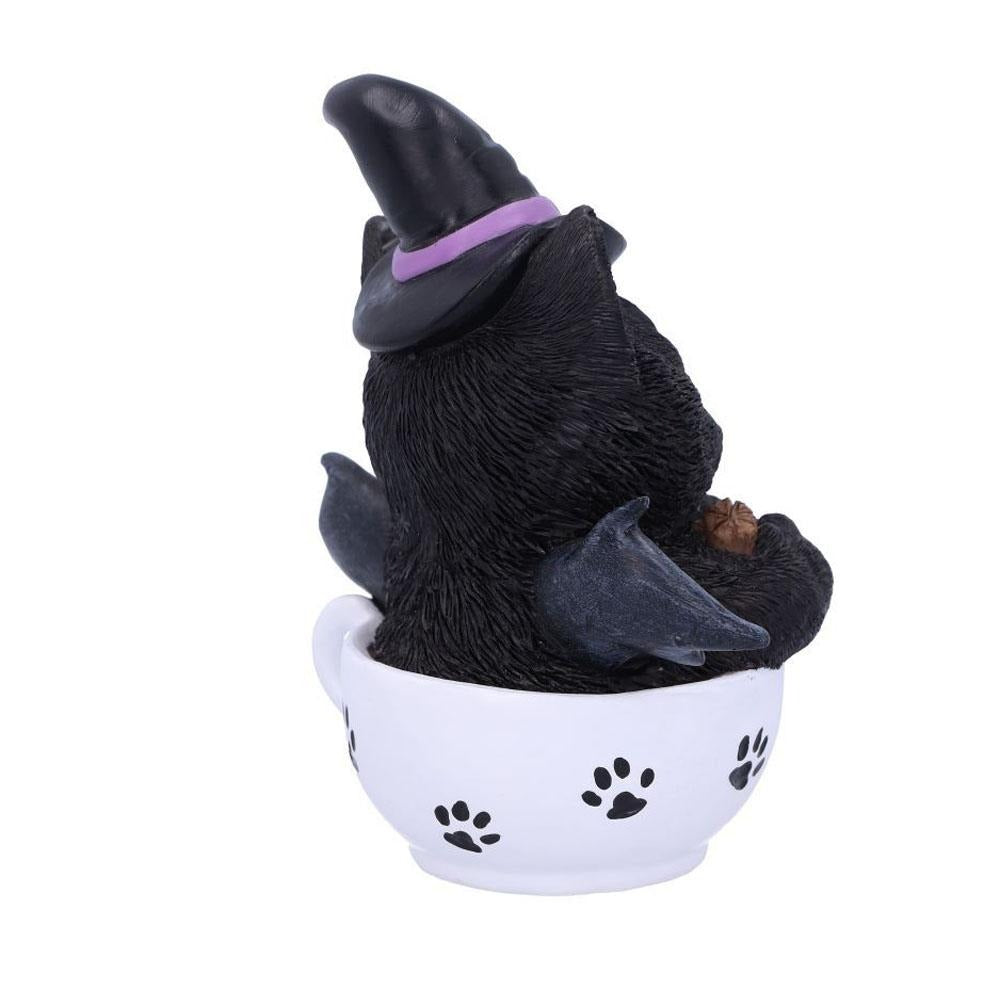 Witchy Kitten in a Teacup Statues &amp; Ornaments Earth Fairy 