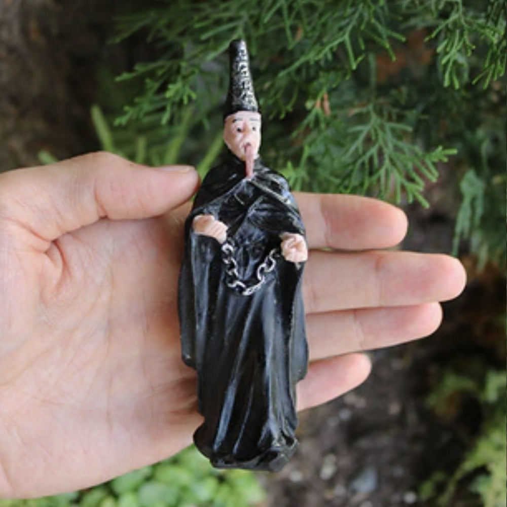 Miniature Wizard in Chains FIgurine