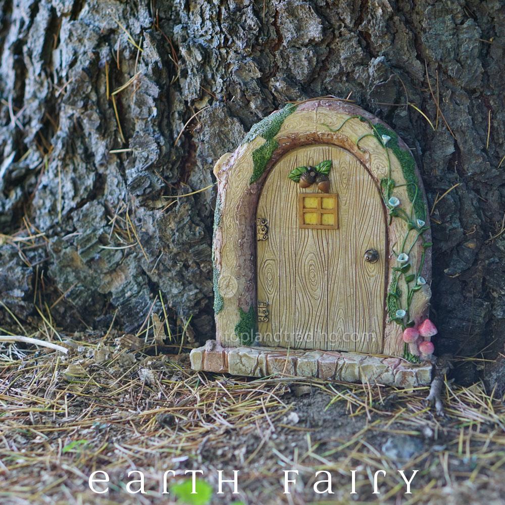 Wood Log Fairy Door | Fairy Garden Doors - Australia | Earth Fairy